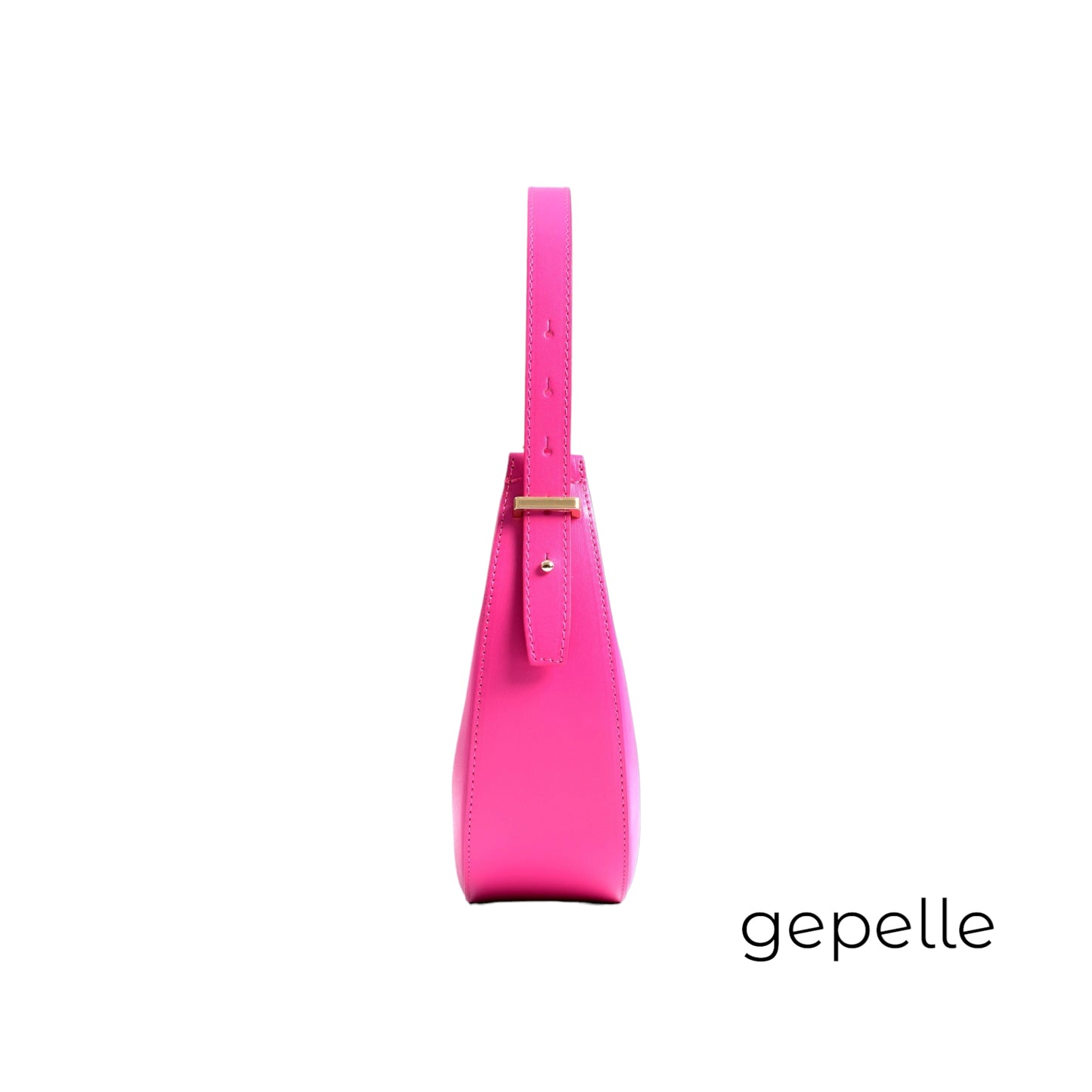 Geanta roz fuchsia din piele naturala Krista