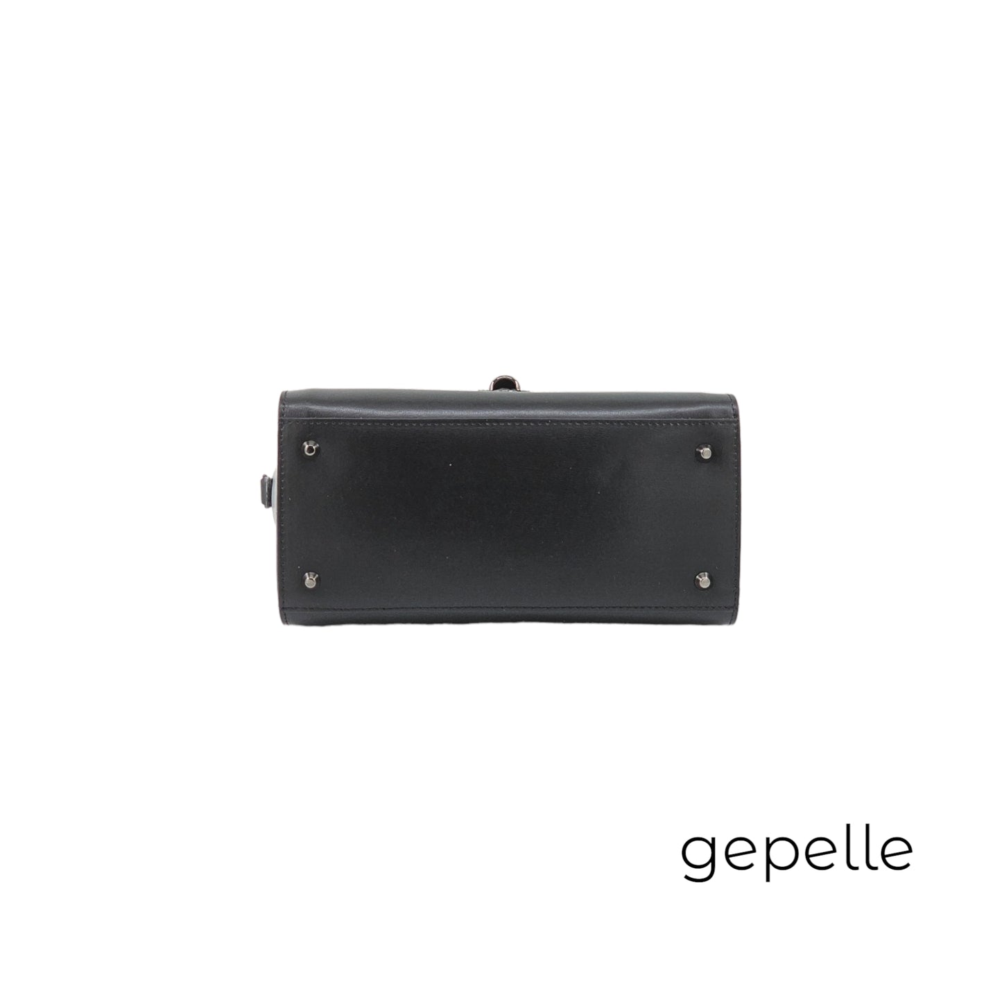 Geanta neagra din piele naturala Kalista