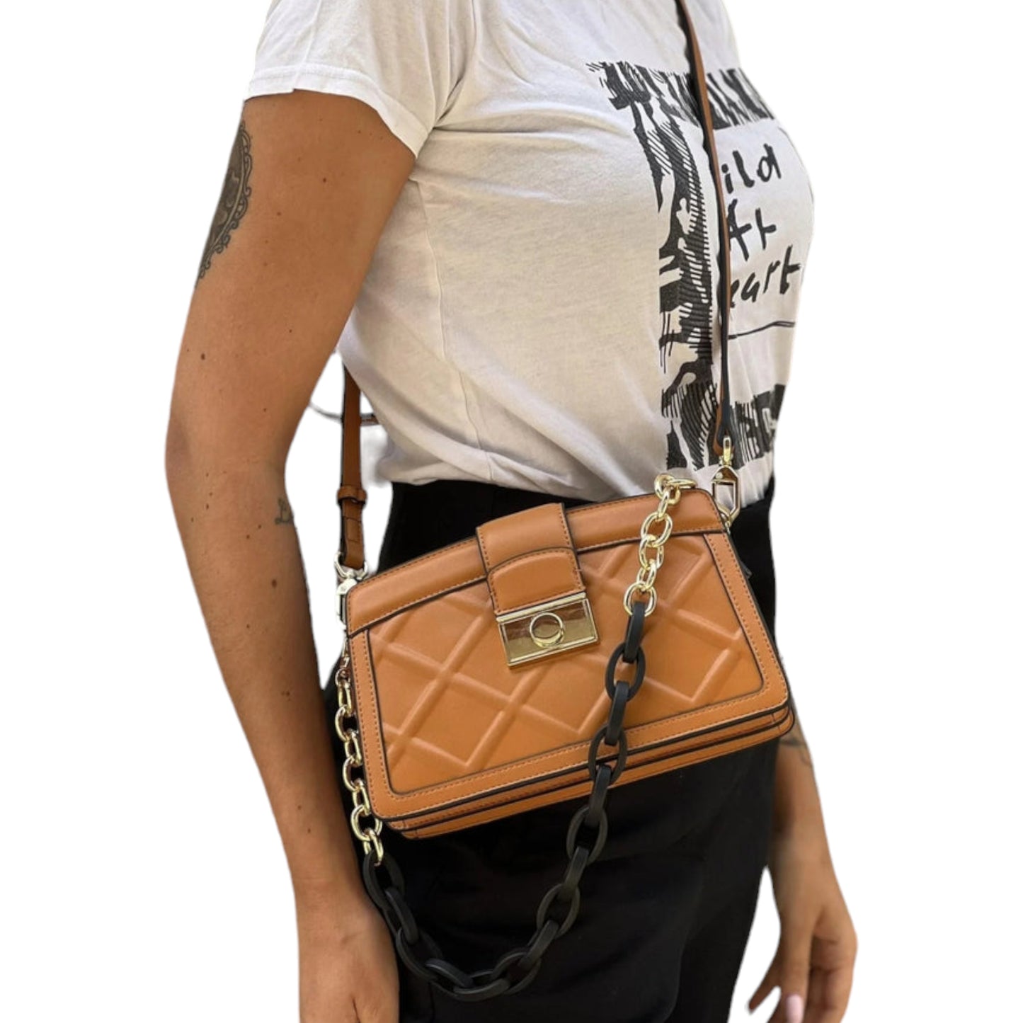 Geanta neagra din piele naturala Valeria