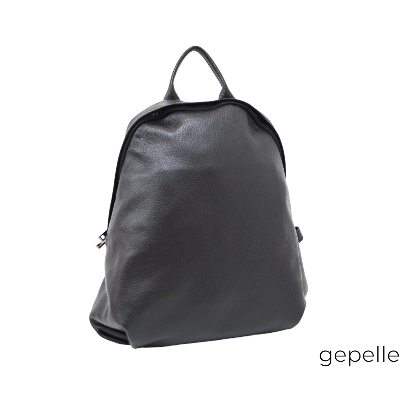 Rucsac negru din piele naturala Georgiana