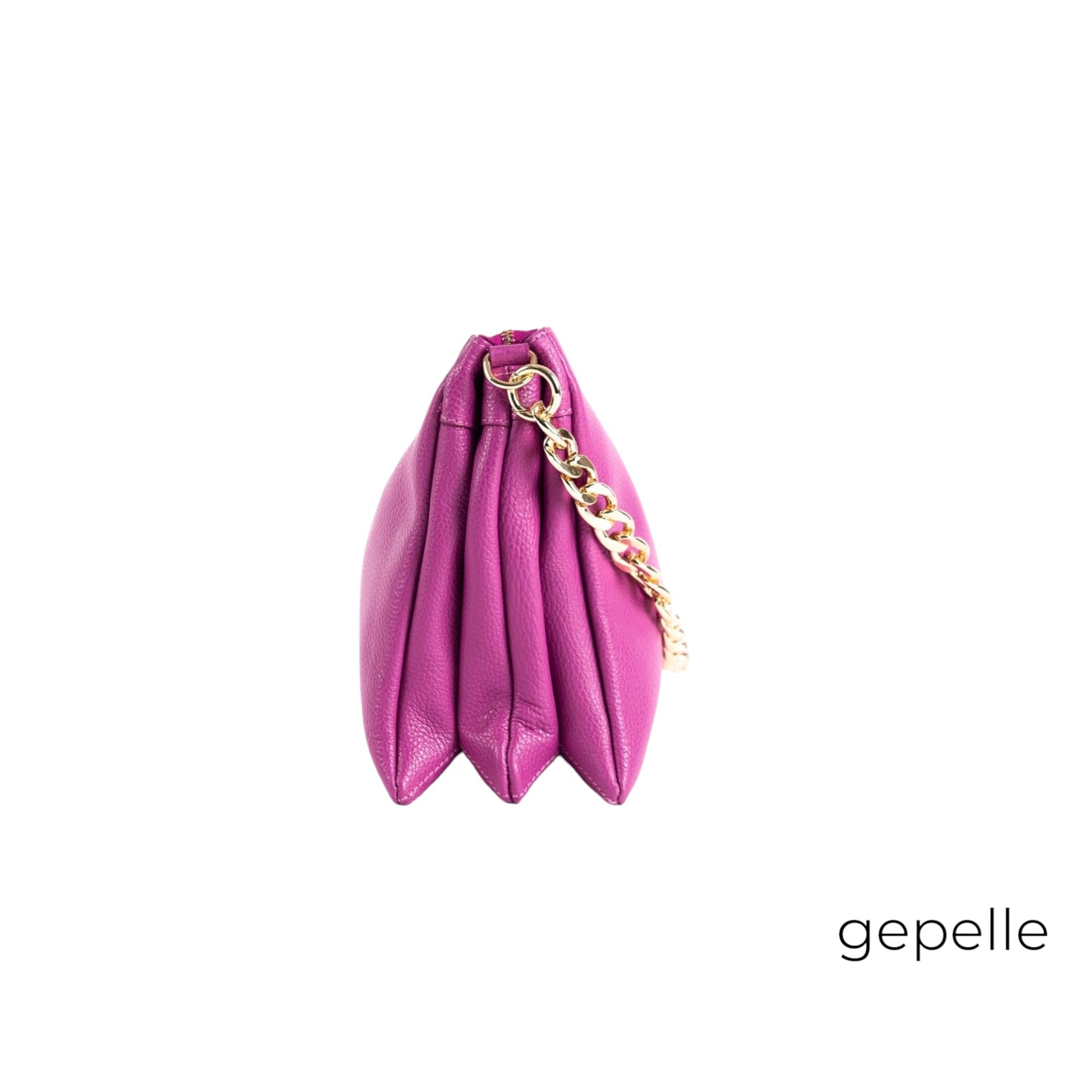 Geanta fuchsia din piele naturala Jennifer