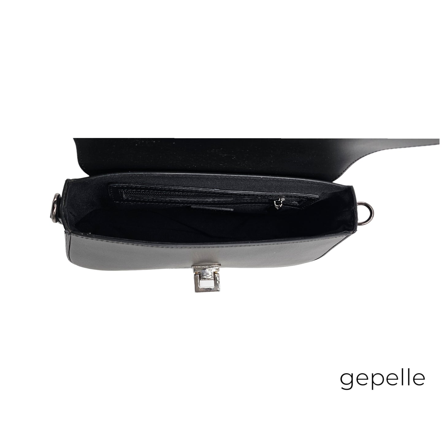 Geanta neagra din piele naturala Phoebe