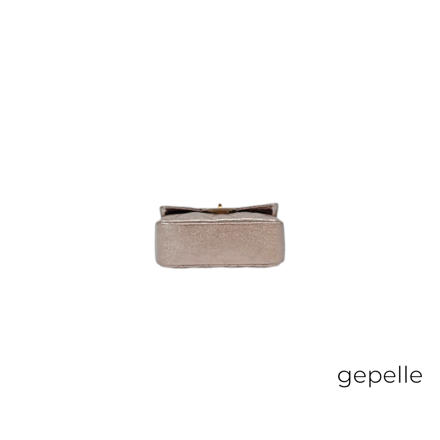 Geanta bronz din piele naturala Karina mini