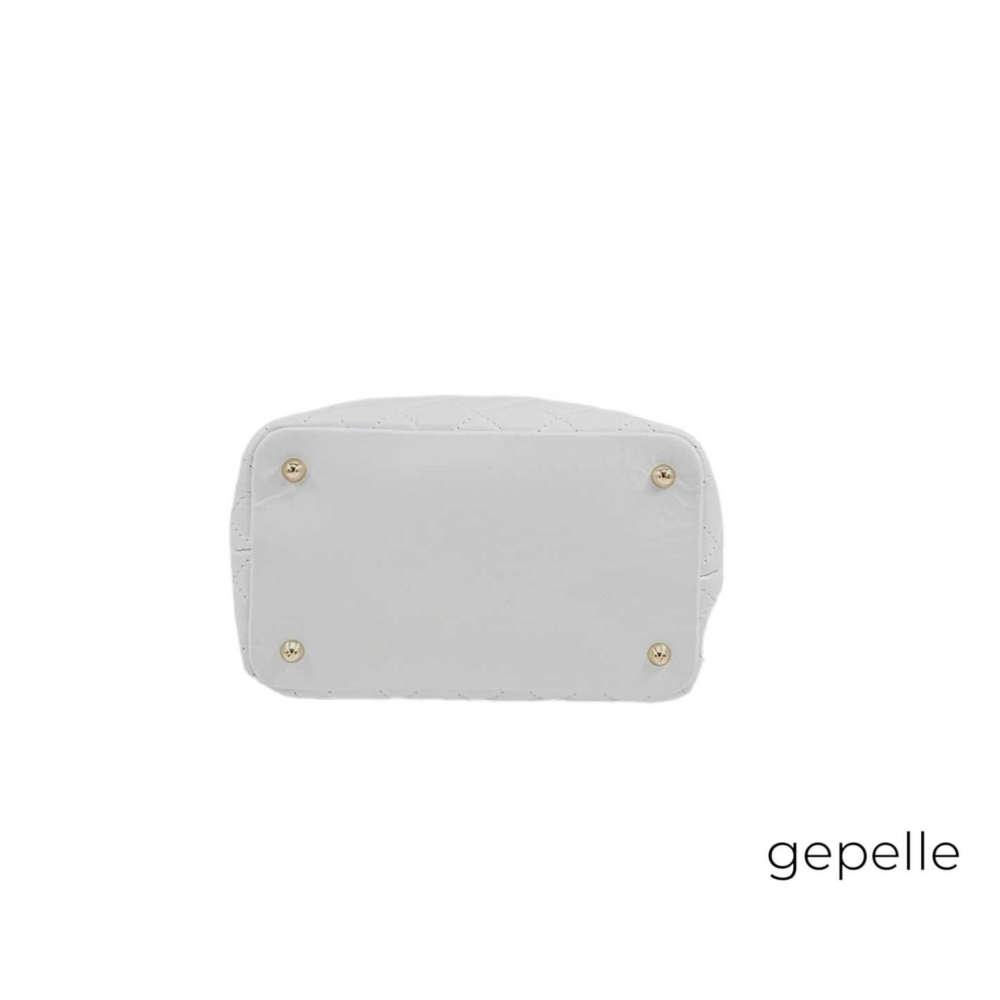 Geanta alba din piele naturala Cynthia