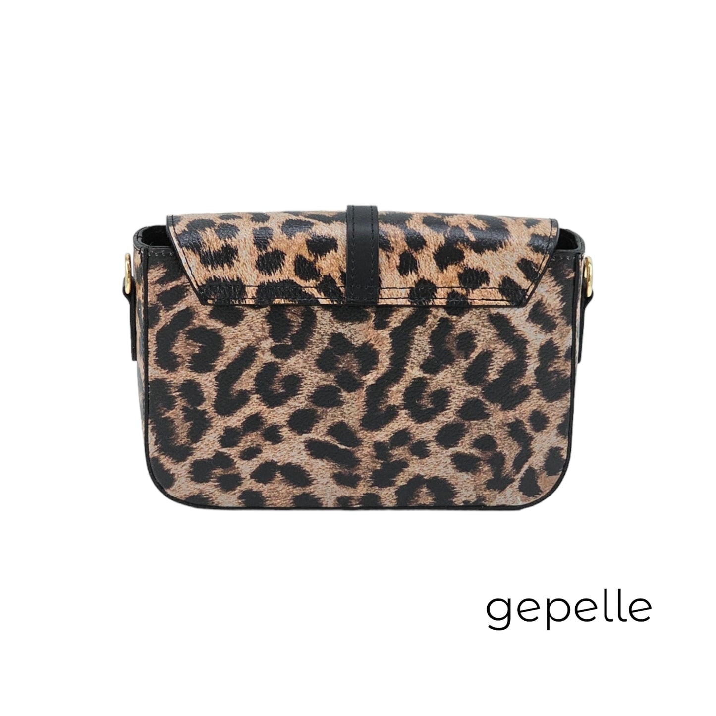 Geanta animal print din piele naturala Noemi