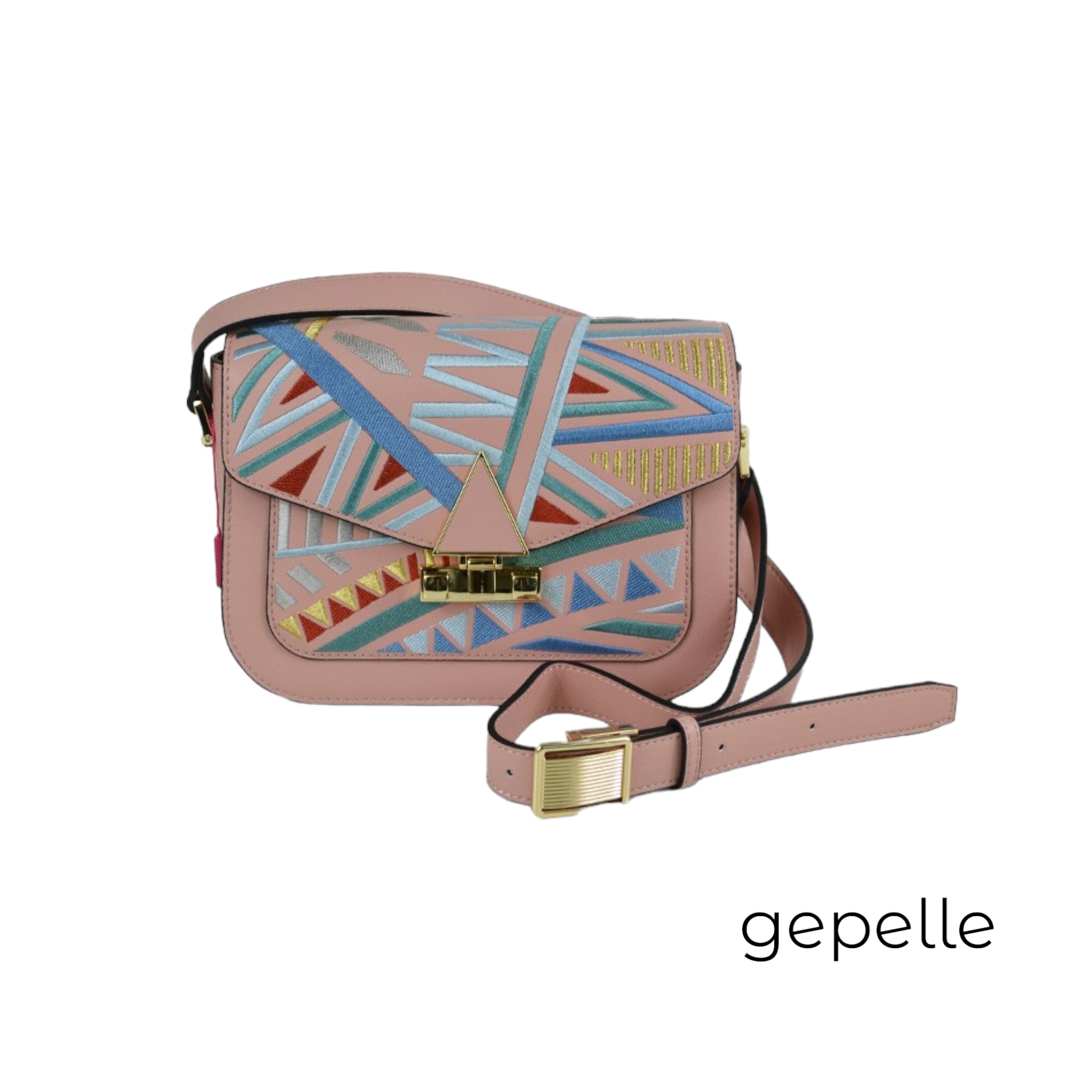 Geanta roz din piele naturala Fabiana – gentipiele