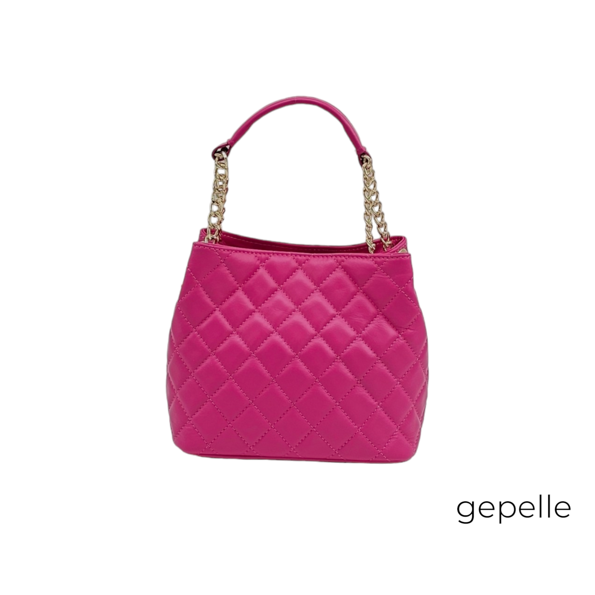 Geanta roz fuchsia din piele naturala Cynthia – gentipiele